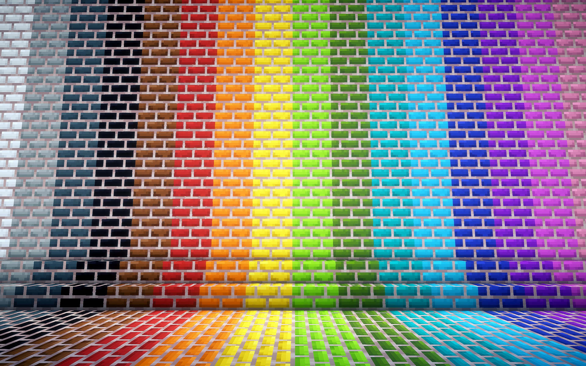 Colored Bricks Minecraft Mod
